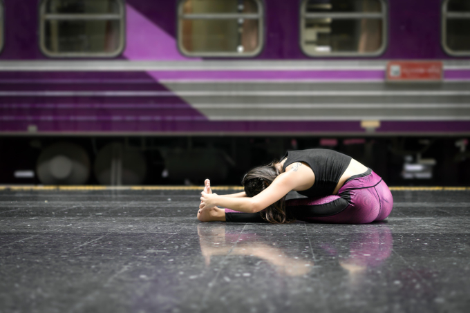 Jak cvičit ve vlaku