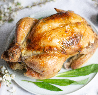 Recept na kuře s bylinkovou nádivkou 