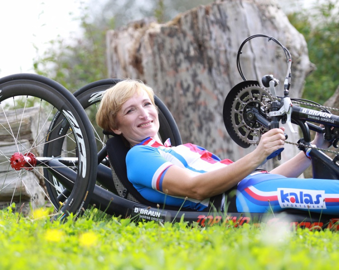 Katka Antošová handbike